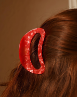 Hair Clip — Strawberry Crystal